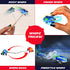 USA Toyz Whipz Duo Micro Racers Toy Cars for Kids - 2pk Mini Keychain Cars, Glow in The Dark LED Fast Pocket Racers Fidget Toys, 2 Mini Cars with ...