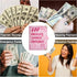 100 Envelopes Challenge Binder Savings Challenges Book, A5 Money Saving Planner Cash Envelope Budget Binder with Erasable Pen, Easy and Fun Way to...