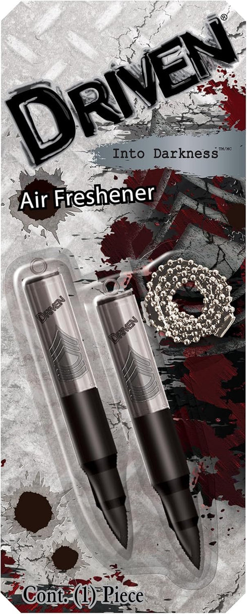 Driven Novelty Air Freshener (Black Out Scent, 2 Pack)...