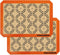 Silicone Baking Mat Sheets Set, Easy Clean &Non-Stick Food Grade Reusable Baking Mat, 2 Half Sheet Cookie Baking Mats Silicone for Oven, Make Maca...
