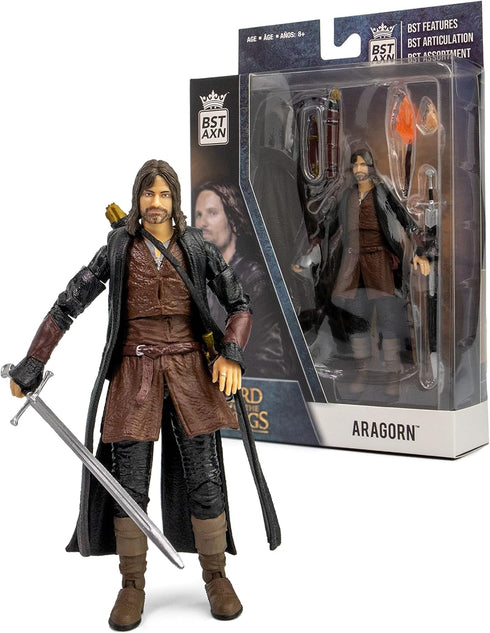 The Loyal Subjects - Lord of The Rings Aragorn BST AXN 5" Action Figure with Accessories...