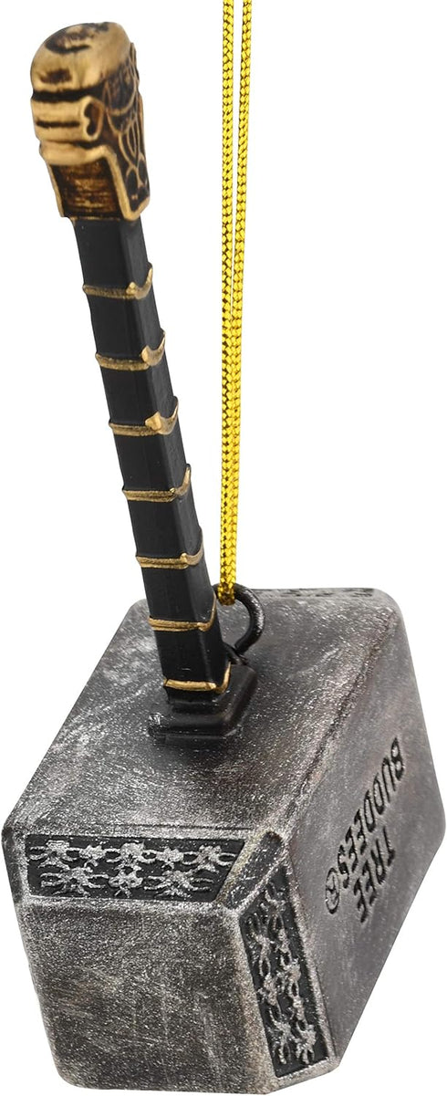 Tree Buddees Mjoelnir Thor's Hammer Christmas Ornament Decoration...