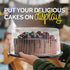 9" Plastic Disposable Cake Containers Carriers with Dome Lids and Cake Boards | 3 Round Cake Carriers for Transport | Clear Bundt Cake Boxes/Cover...