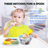Thomas Transport Fans 5 Pcs Set Cartoon Durable Tableware Meal Dishes Mealtime Food Feeding Eating Set includes Dinner Serving Bowl Plate Cup with...