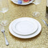 Hahuho 50 inch Round Sequin Tablecloth Gold, Glitter Tablecloth for Bridal Shower Decorations, Birthday, Wedding, Dessert, Banquet?50 inch Round, ...