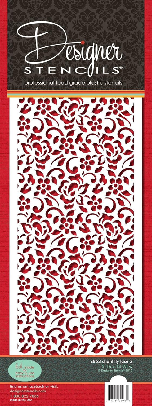 Chantilly Lace 2 Stencil by Designer Stencils...