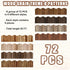 Whaline 82Ft Wood Grain Bulletin Board Borders Brown Wood Texture Adhesive Trim Border for School Classroom Office Party Decoration...