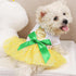 Dog Dress Dog Dresses for Small Dogs Girl Mesh Puppy Dress Summer Dog Clothes Yorkie Chihuahua Teacup Outfits Clothing Apparel Pet Cat Princess Dr...