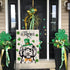 St Patricks Day Garden Flag Golden Doodle Dog Shamrocks Clovers Vertical Double Sided Holiday Outdoor Yard Decor 12.5 x 18 Inch...
