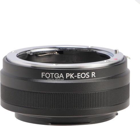 FOTGA PK-EOSR Lens Mount Adapter Ring for Pentax PK K Lens to R3 R5 R5C R6 Mark II R7 R8 R10 R50 R100 RP Camera, Compatible with Canon EOS R Mount...