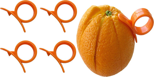 4 Round (Citrus Fruit) Peelers by Chef Craft...