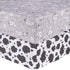 Sammy & Lou Cottage Cow 2-Pack Microfiber Fitted Crib Sheet Set, Fits Standard Crib Mattress 28 in x 52 in; Fully Elasticized,...