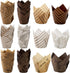 Lawei Set of 300 Tulip Cupcake Liner - Baking Paper Cups Muffin Liners Wrappers for Weddings, Birthdays, Baby Showers...
