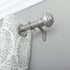 Decopolitan 278656836 1-Inch Urn Single Window Treatment Rod Set, 36 to 72-Inch, Antique Silver...