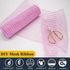 2 Rolls Deco Mesh Ribbon Rolls 10 inch 10 Yards (30 ft) Metallic Mesh Fabric with Foil Decorative Mesh Ribbon for Wreaths Christmas DIY Crafts Hal...
