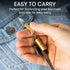 Mini Pocket Knife with Retro Lighter, EDC Small Folding Knife, Keychain Knife Set for Camping Survival, Gadgets for Men, Easy for Everyday Carry (...