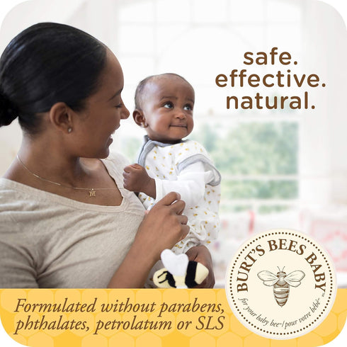 Burt's Bees Baby Nourishing Baby Oil, 100% Natural Origin Baby Skin Care, 4 Ounce Bottle...