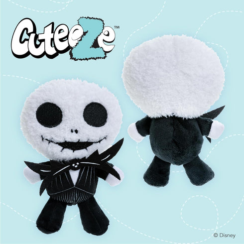KIDS PREFERRED Disney Cuteeze Nightmare Before Christmas Jack Skellington Stuffed Animal Plush Toy - for Babies and Toddlers, Multicolor,6 inches...