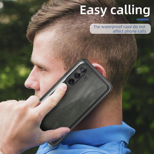 for Samsung Galaxy A35 5G Phone Case Waterproof IP68 Certified Dustproof Shockproof Built-in Screen Protector Full Body Rugged Phone Case for Sams...