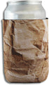 Brown Paper Bag Can Insulated Can Drink Cooler (Size - 12 oz.)...