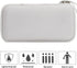 khanka Hard Travel Case Replacement for Anker 347 Power Bank (PowerCore 40K), 40,000mAh Battery Pack, Case Only (White)......