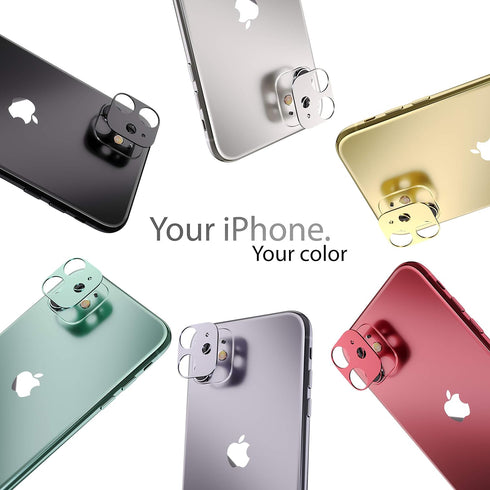 Camera lens Protector compatible with iPhone 11 | Camera Cover, Lens Protector | Protection against shocks and scratches | Dust free installation ...