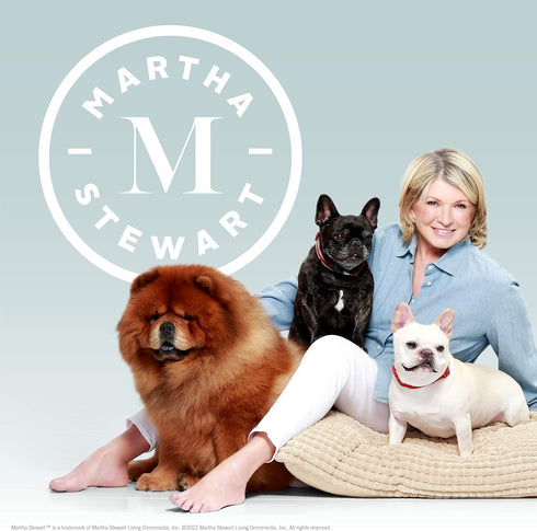 Martha Stewart - Multi-Functional Shammy Drying Towel w/TPR paw | Elegant Dog Grooming Tool for Drying & Massaging| Absorbent Microfiber Dog Groom...