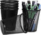 Gwybkq Pencil Holder 6 Packs for Desk Mesh Pen Cups Metal Pencil Holder Desk Organizers and Storage...