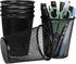 Gwybkq Pencil Holder 6 Packs for Desk Mesh Pen Cups Metal Pencil Holder Desk Organizers and Storage...