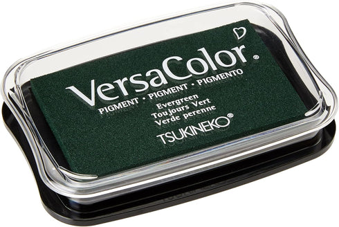 Tsukineko VC029 Versacolor Evergreen Ink Pad, 4 x 4 cm...