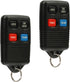 Car Key Fob Keyless Entry Remote fits Ford, Lincoln, Mercury Mustang (GQ43VT4T, 3165189, F5DZ-15K601-B), Set of 2...