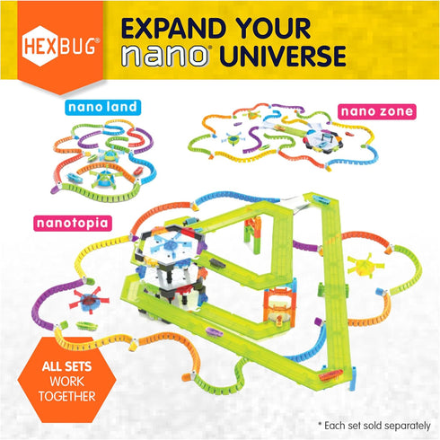 HEXBUG Nano 5 Pack, 4 Nano Bugs with Bonus Flash Nano, Sensory Toys for Kids & Cats with Vibration Technology, STEM Kits & Mini Robot Toy for Kids...