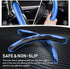 Steering Wheel Cover, Carbon Fiber Car Steering Wheel Cover, Blue Steering Wheel Cover. Anti Slip Grip, Comfortable, Durable, and Easy to Install ...