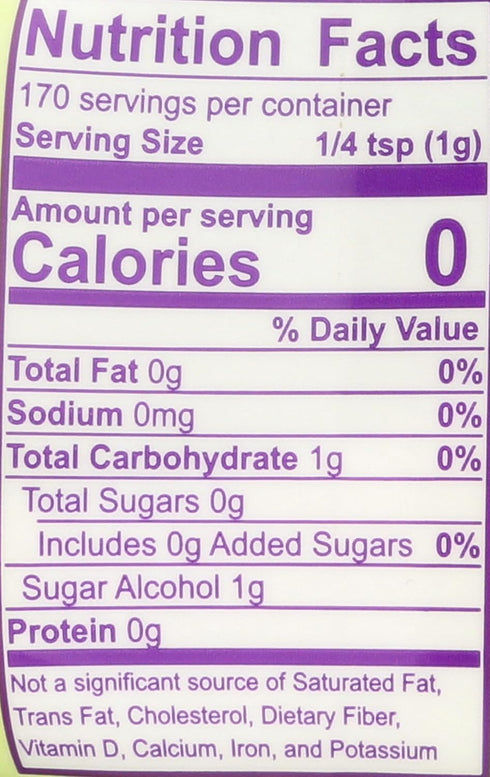 Wholesome Sweeteners Organic Stevia, 6oz Jar, Zero Calorie Sweetener Blend, Keto Friendly, Non GMO, Gluten Free & Vegan, 1 Pack...