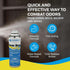 Germ Boss Strong Odor Eliminator, Fast-Acting Cleaning & Deodorizing Fogger, Mold Bomb Fogger for Smell Control with Fresh Scent, Covers Up to 1,0...