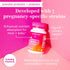 Pink Stork Prenatal Probiotics for Women - Morning Sickness, Gut Microbiome, and Immune Support - Pregnancy Probiotic with Prebiotics and Vitamin ...