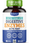 Best Digestive Enzymes for Women & Men with Lactase Lipase Amylase Bromelain. Enzymes for Digestion & Digestive Health. Gas and Bloating Relief fo...