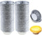 200 Pieces 2.6 Inch Round Pie Tart Small Tin Foil Pans Disposable Aluminum Mini Pie Pans for Baking, Cooking Supplies...
