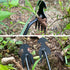 Weed Puller Tool, 2 Pcs 4 Teeth Durable Garden Weed Pulling Tool, Portable Garden Weeder Tool with Gloves for Vegetable Gardening, Backyard Farm W...