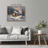 Posterizer 1 pcs-old farm house in snowy winter nature-in oil painting style-7-Landscape & Nature Art-Living Room Bedroom Decor- unframed wall art...