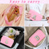 Makeup Bag Cosmetic Bag Pink Small Cute Personalized Toiletry Pouch Aesthetic Preppy Waterproof Large Capacity PU Leather Storage Bag for Pocket C...