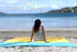 Eco-Beach Blanket 84"x80" Large, Recycled Lightweight Material, Sand Free Water Resistant Sandproof, Oversized Portable Picnic Mat for Outdoors Ca...