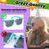 kilofly 4pc 8-Bit Pixel UV Protect Gamer Sunglasses Adult Kids Party Favors...