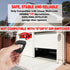 Kingdder 3 Pieces Garage Door Remote Compatible for Multicode 300mhz 10 Dip Switch 3089 3060 3070 Gate Opener Remote Multicode Gate Opener with Ke...