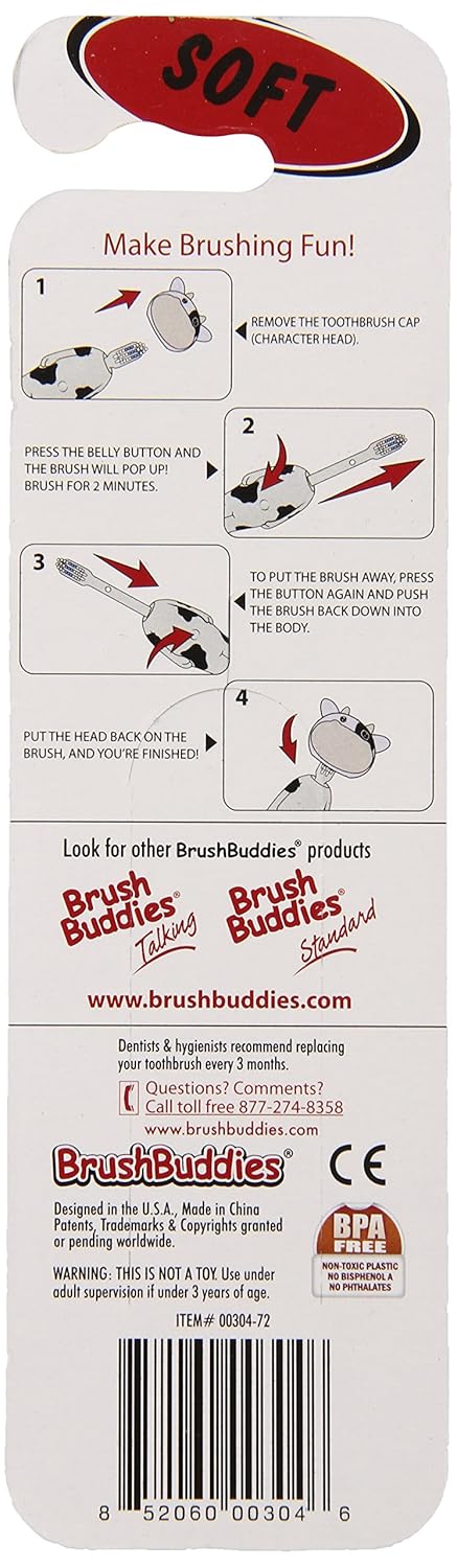 Brush Buddies Milky Wayne Toothbrush...