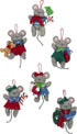 Bucilla 89288E Felt Applique Christmas Ornament Kit, Night Before Christmas, Set of 6...