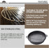 CAMPINGMOON Round Cooling Rack Roasting Rack for Baking Stainless Steel W24 Diameter ?9.5inch/?24cm...