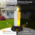Solar Powered LED Flameless Candles Lights, Built-in 600MA Battery Runs up to 16H, Electric Fake Pathway Candle Lights with IP65 High Rating Water...