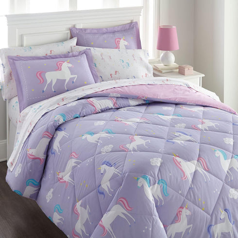 Wildkin 100% Cotton Kids Pillowcase – Soft, Breathable & Standard Size (20x30) - Unicorn...