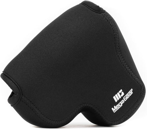 Megagear Panasonic Lumix Dc-Fz80, Fz82 Ultra Light Neoprene Camera Case, With Carabiner - Black - MG1165, PU Leather...